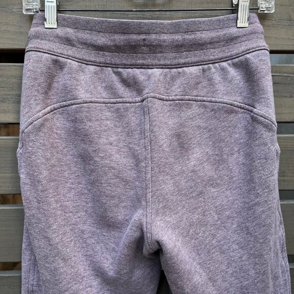 LULULEMON  Scuba Jogger Sweat Pants Heathered Violet Verbena (Lavender) Size 4 - Picture 7 of 10